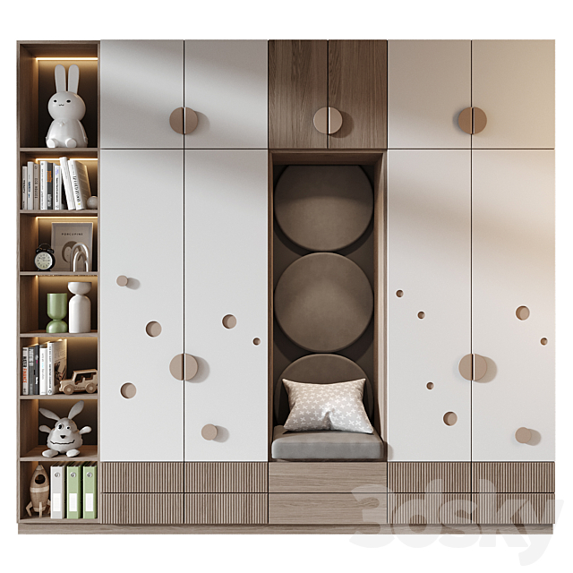 Furniture composition 780 3ds Max - thumbnail 1