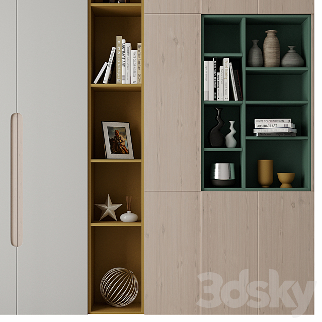 Kirds shelf 3ds Max - thumbnail 2