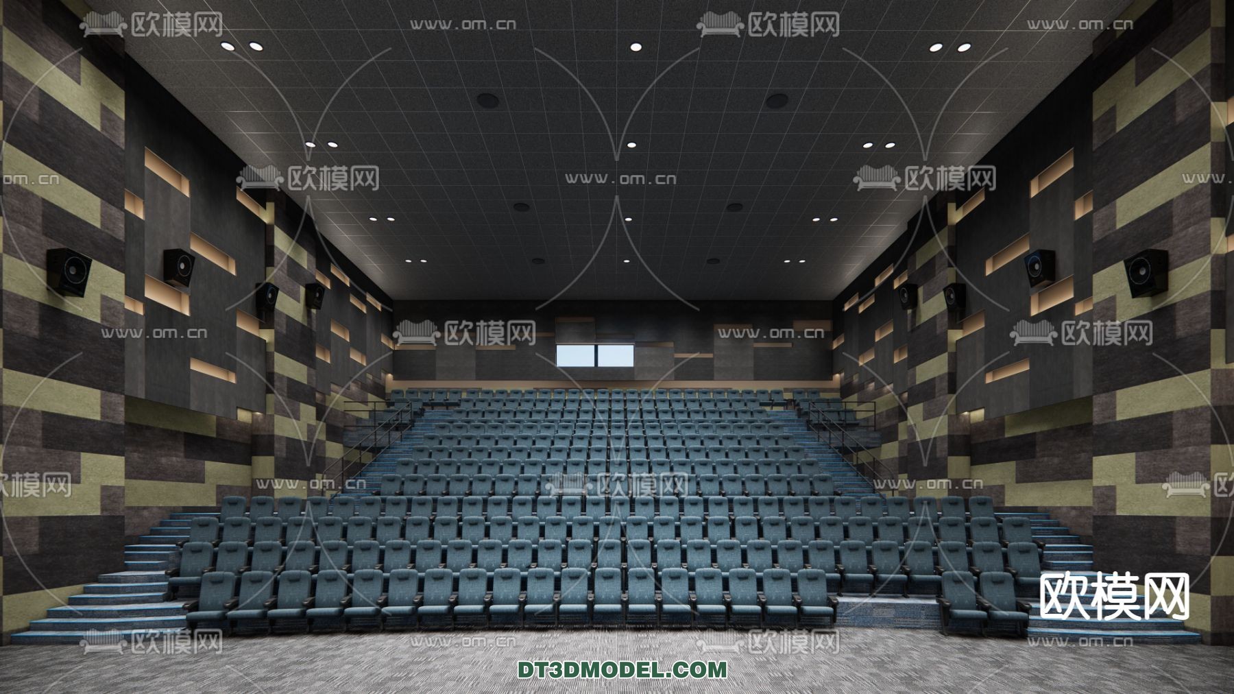 Cinema 3D Scenes – Movie Theater 3D Models – 061 - thumbnail 1