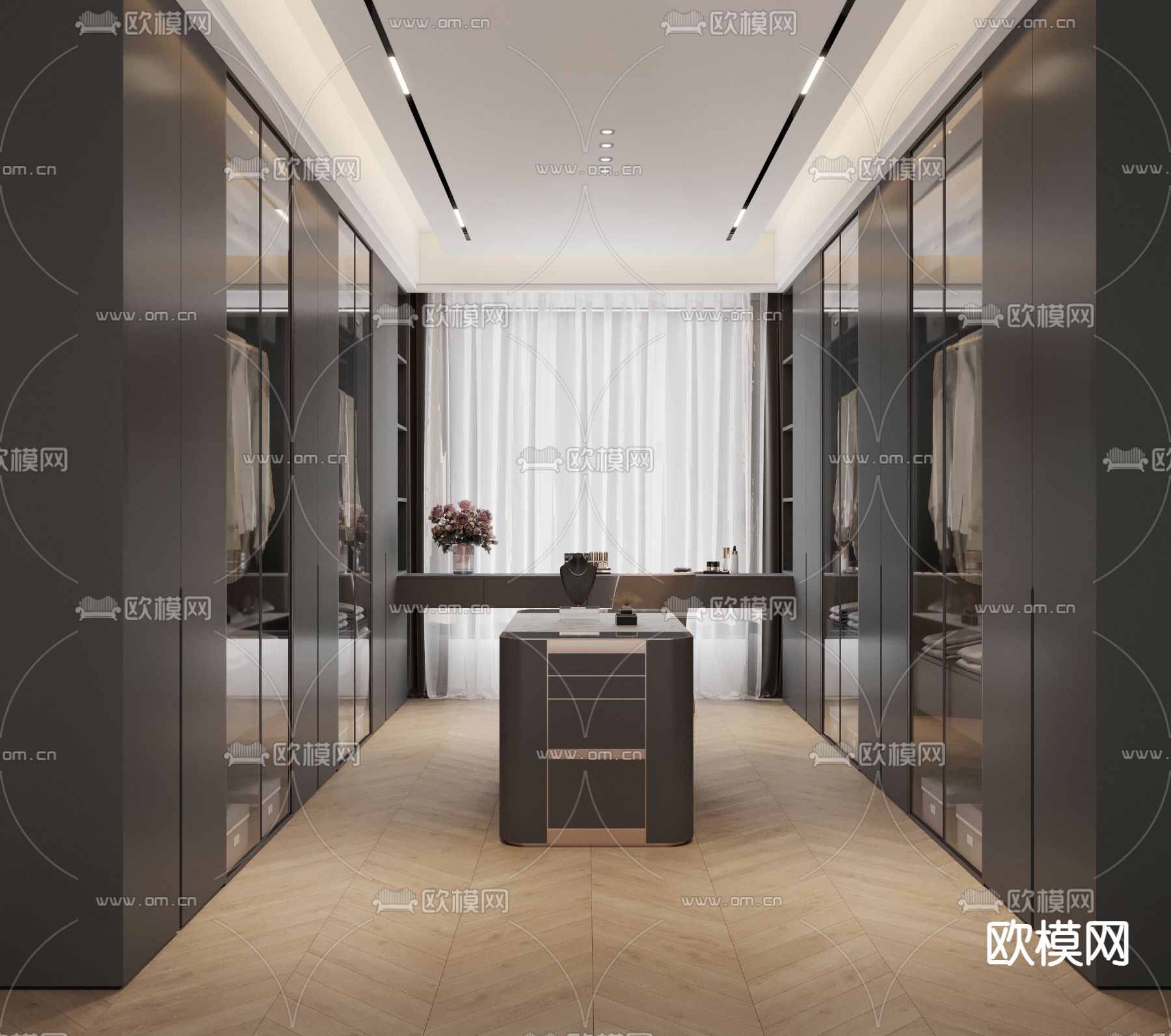 CLOSET ROOM – CORONA – 3D MODEL – 2294 - thumbnail 1