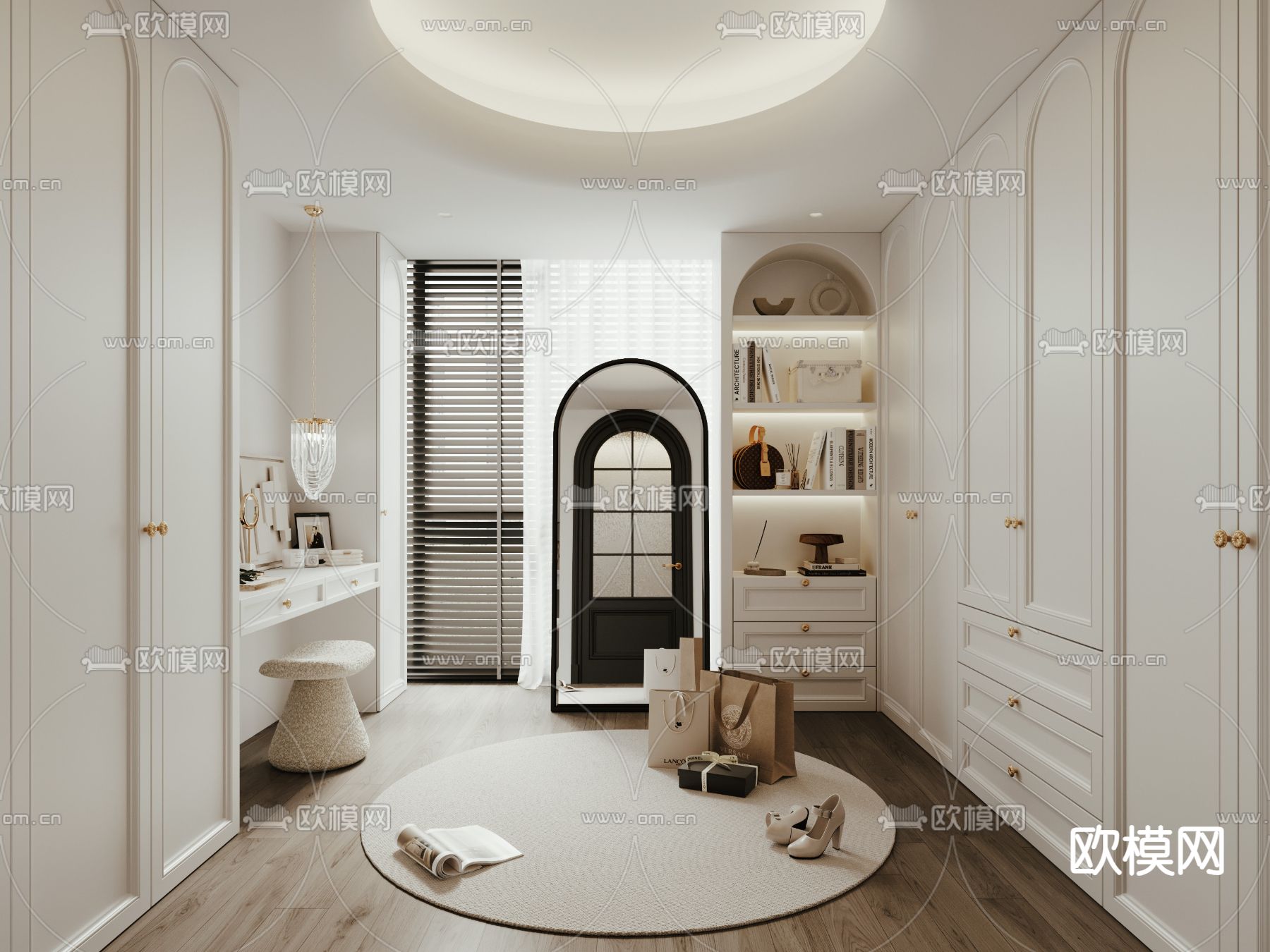 CLOSET ROOM – VRAY / CORONA – 3D MODEL – 2329 - thumbnail 1