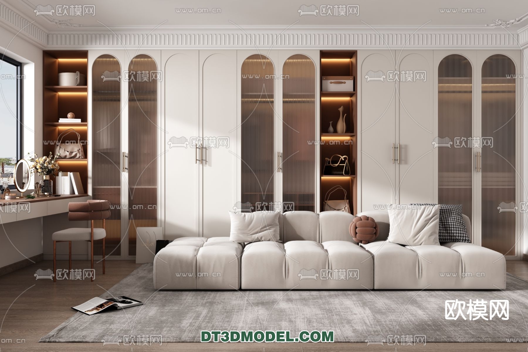 CLOSET ROOM – VRAY / CORONA – 3D MODEL – 2408 - thumbnail 1