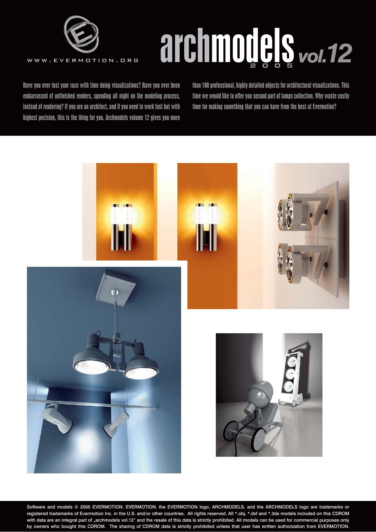 Evermotion Archmodels Vol 012 [lamps] - thumbnail 1