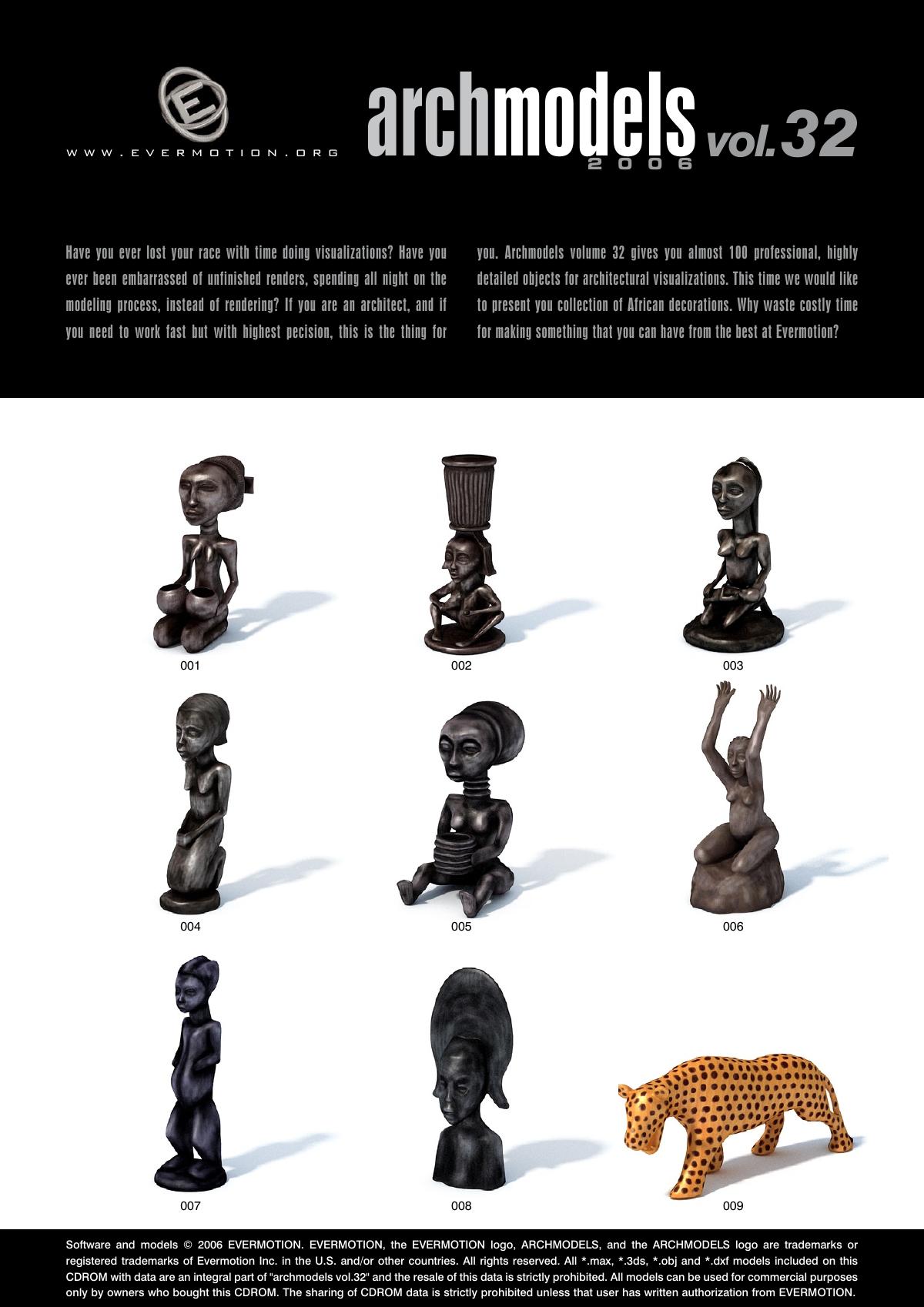 Evermotion Archmodels Vol 032 [african ornaments] - thumbnail 1