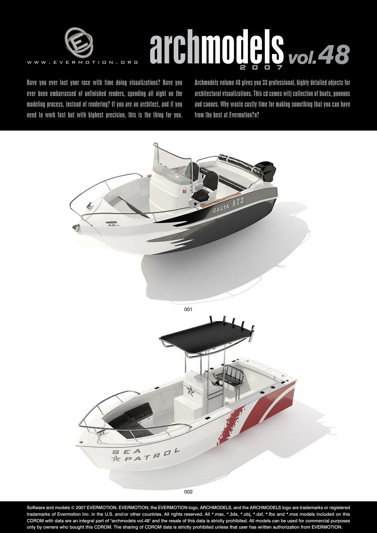 Evermotion Archmodels Vol 048 [yacht sailing boat] - thumbnail 1