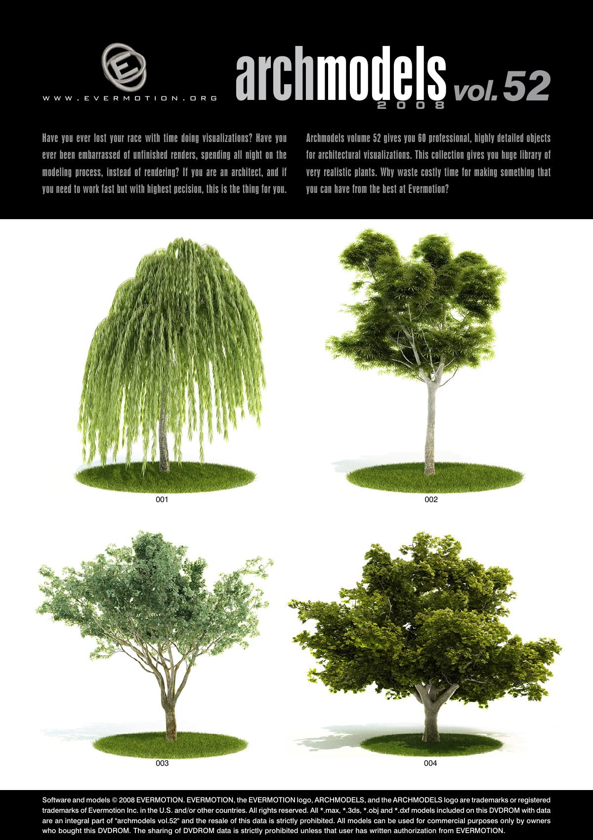 Evermotion Archmodels Vol 052 [trees shrubs] - thumbnail 1