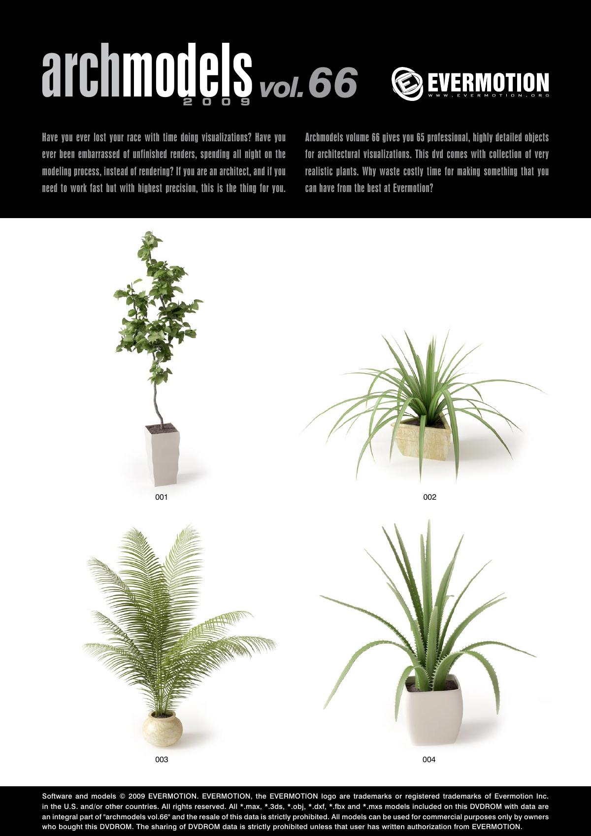 Evermotion Archmodels Vol 066 [Houseplant] - thumbnail 1