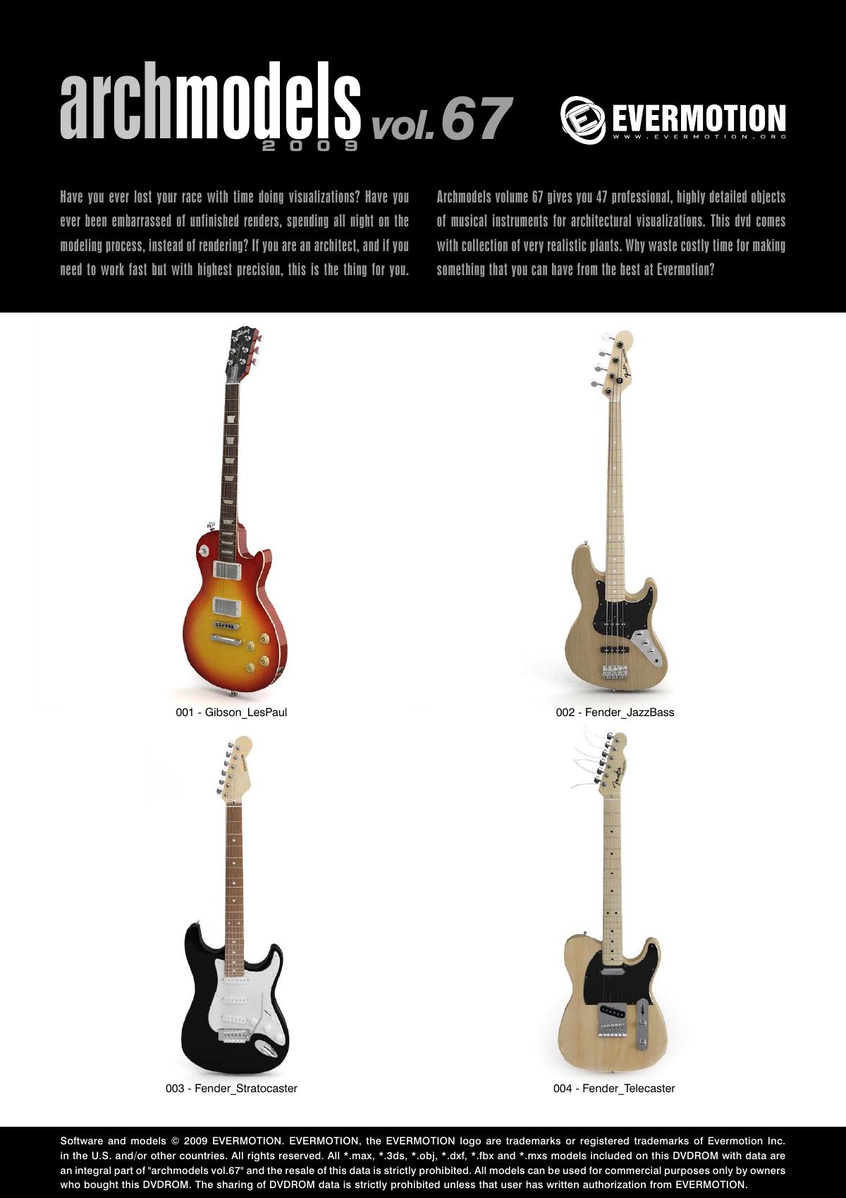 Evermotion Archmodels Vol 067 [musical instrument] - thumbnail 1