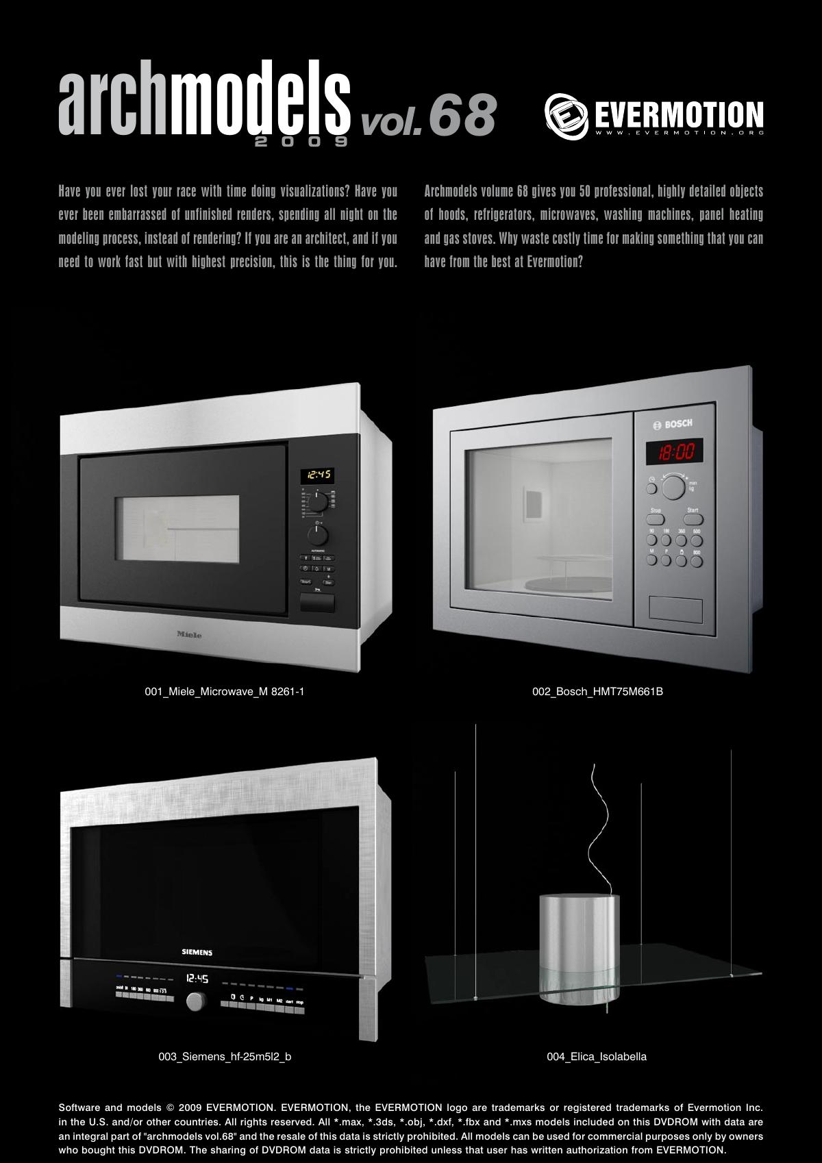 Evermotion Archmodels Vol 068 [Kitchen Appliances] - thumbnail 1