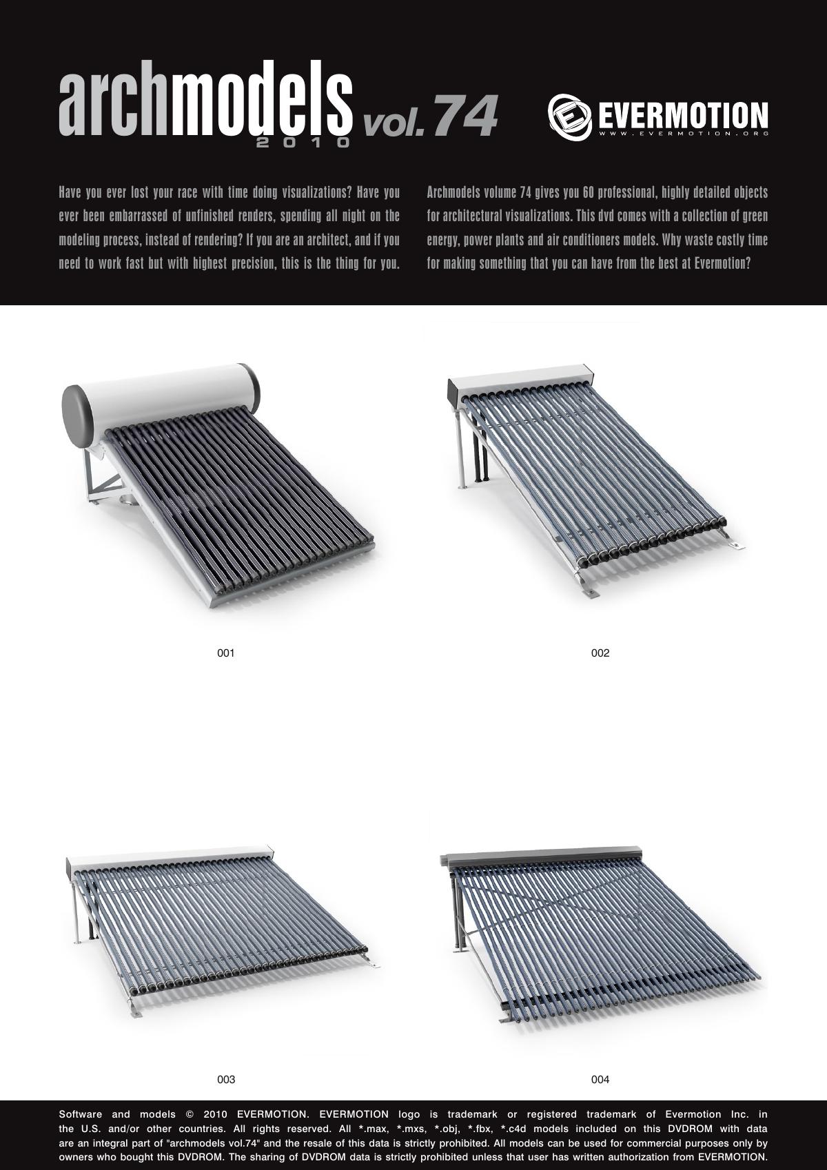 Evermotion Archmodels Vol 074 [Air conditioning and green energy] - thumbnail 1