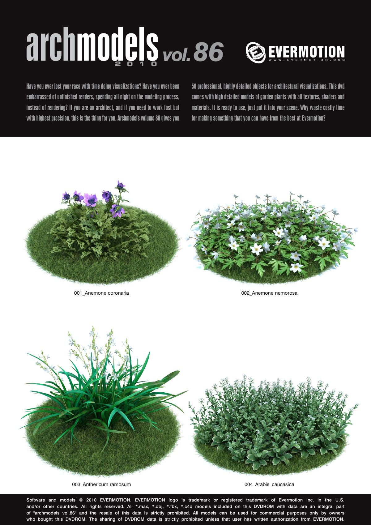 Evermotion Archmodels Vol 086 [flowers] - thumbnail 1