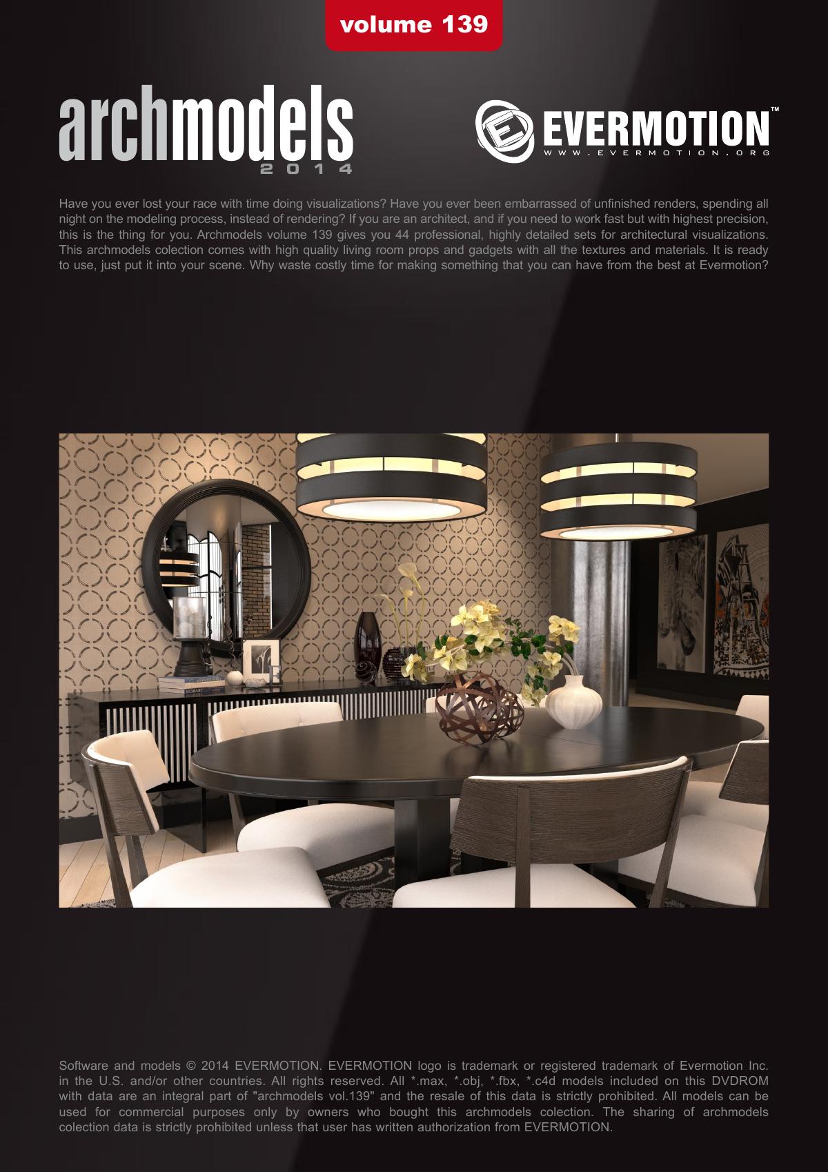 Evermotion Archmodels Vol 139 [interior decoration] - thumbnail 1