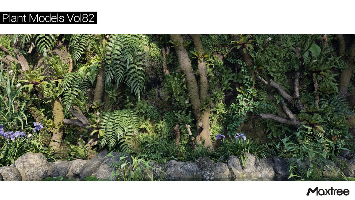 Maxtree Plant Models Vol.82 - thumbnail 1