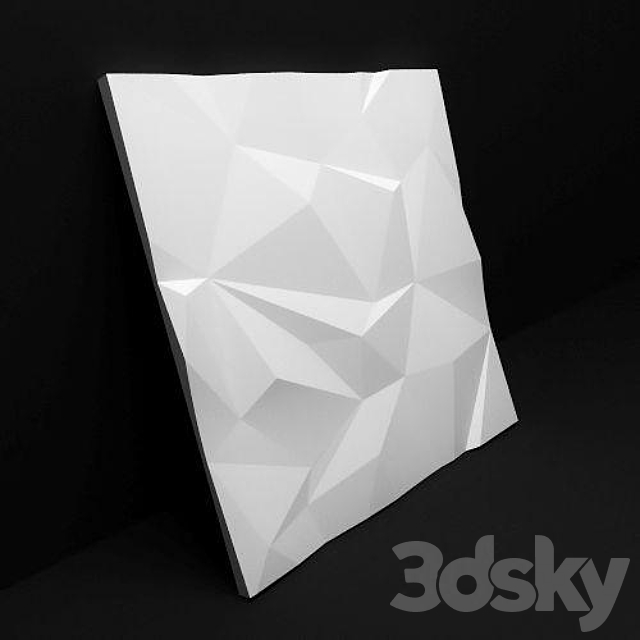 3D panel “Frost” 3DSMax File - thumbnail 2