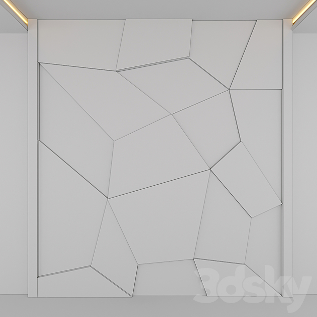 3D Panels 3DS Max Model - thumbnail 4