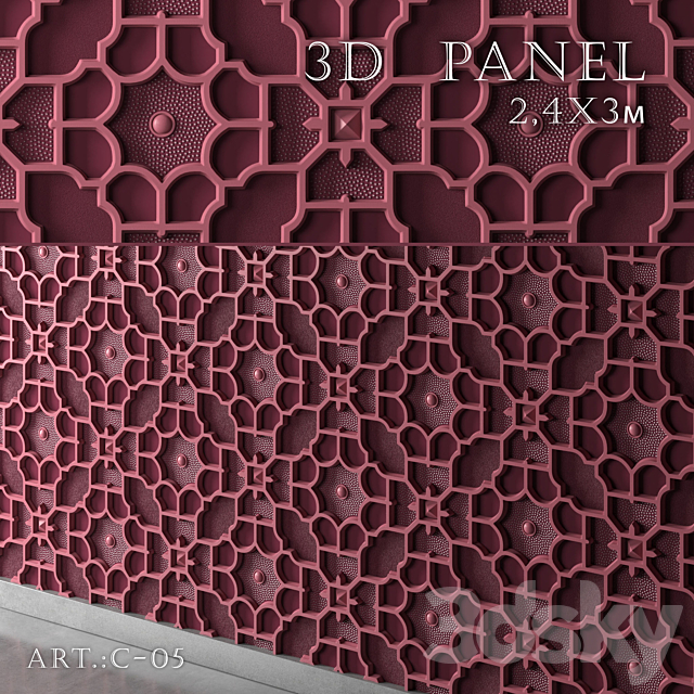 3D_Panel_c05 3ds Max - thumbnail 1