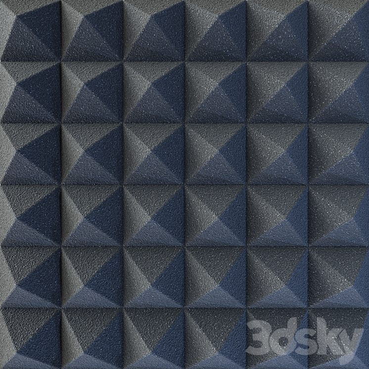 acoustic panels 3DS Max Model - thumbnail 2