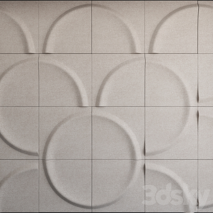 BLA STATION ACOUSTIC PANELS 3DS Max Model - thumbnail 2