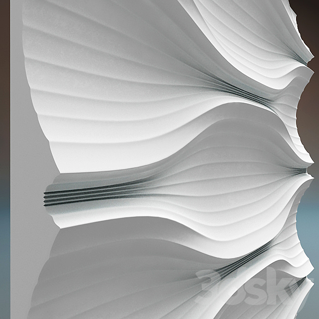 Decorative panels Artpole Blade 3DS Max Model - thumbnail 2