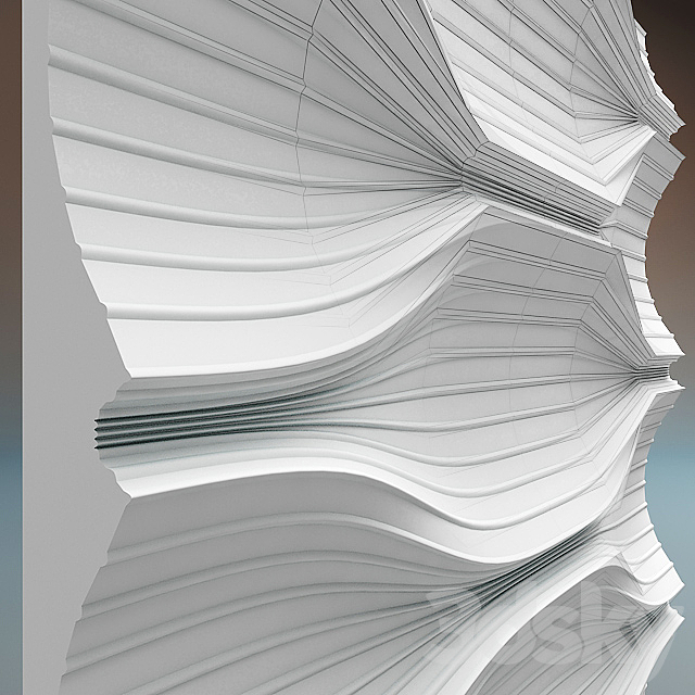 Decorative panels Artpole Blade 3DS Max Model - thumbnail 3