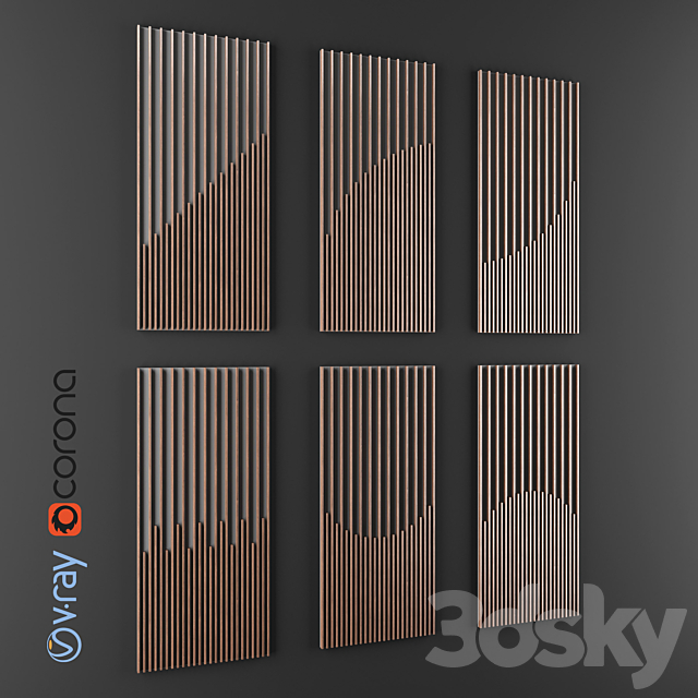 Panel 5 3DS Max Model - thumbnail 2