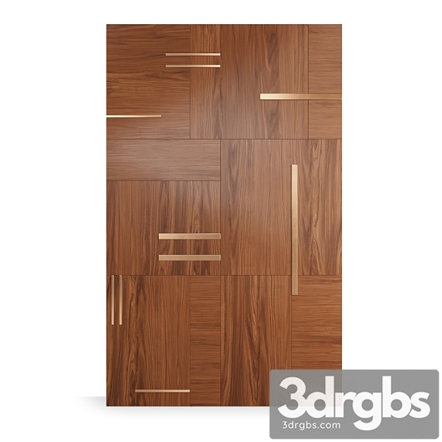 Store 54 Tres Wall Panels 3dsmax Download - thumbnail 1