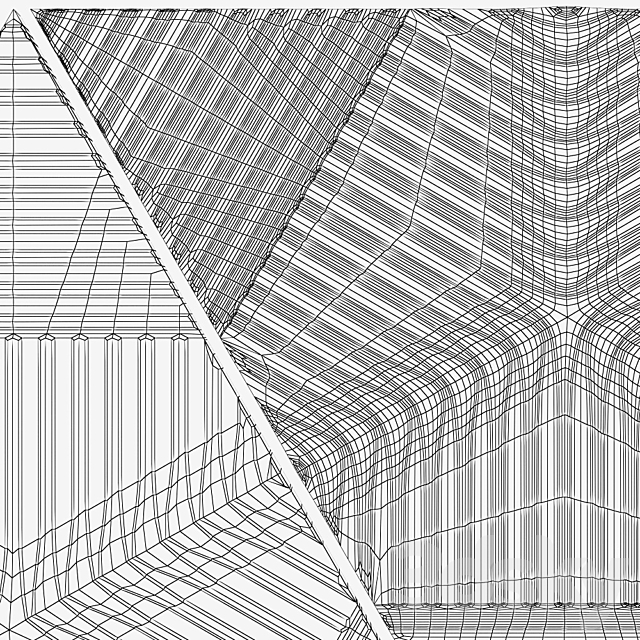 Tile Modern Ribbed by Ann Sacks 3ds Max - thumbnail 2