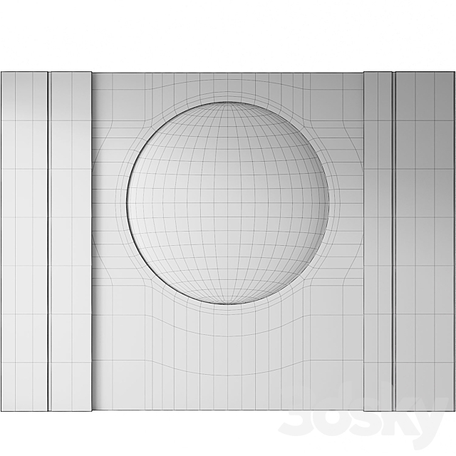 wall 3d panel 20 3DS Max Model - thumbnail 3