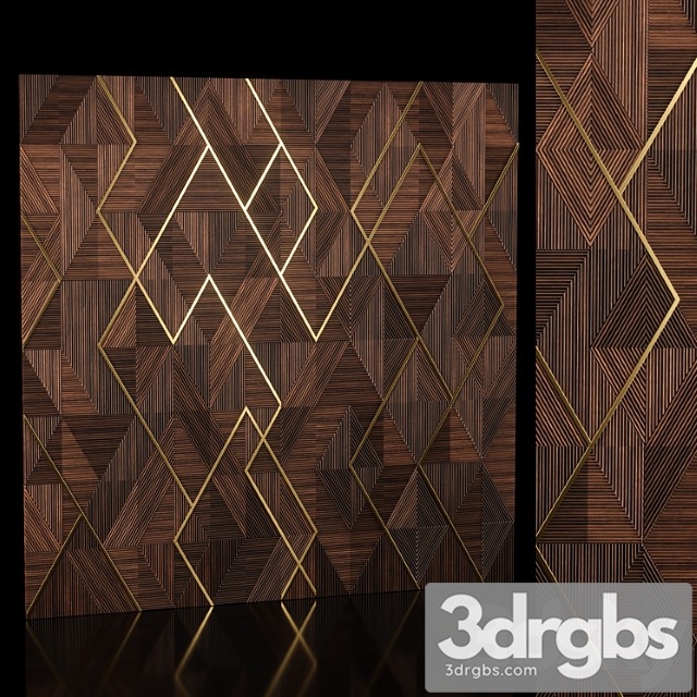 Wall decor 05 3dsmax Download - thumbnail 1