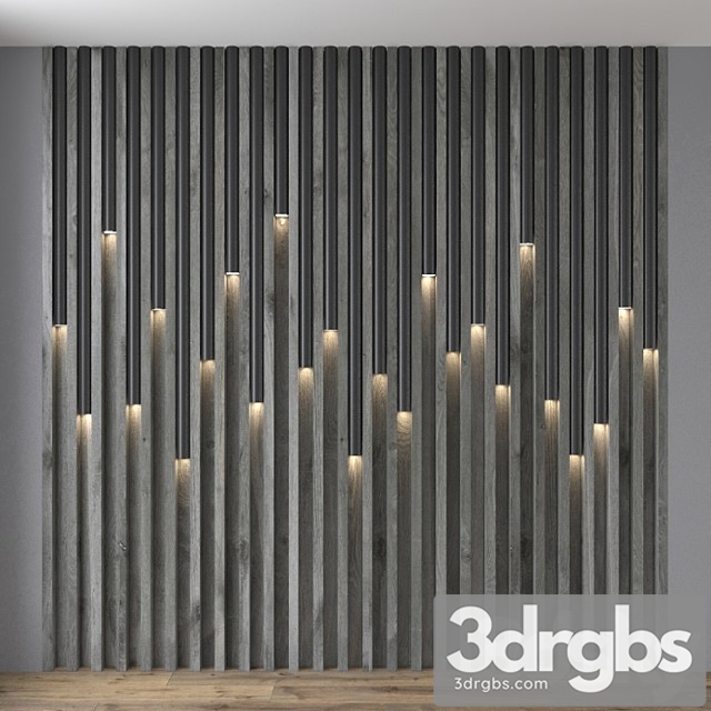 Wall panel 09 3dsmax Download - thumbnail 1