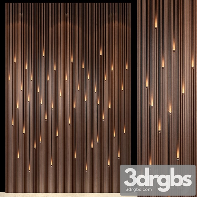 Wall Panel 37 4 3dsmax Download - thumbnail 1