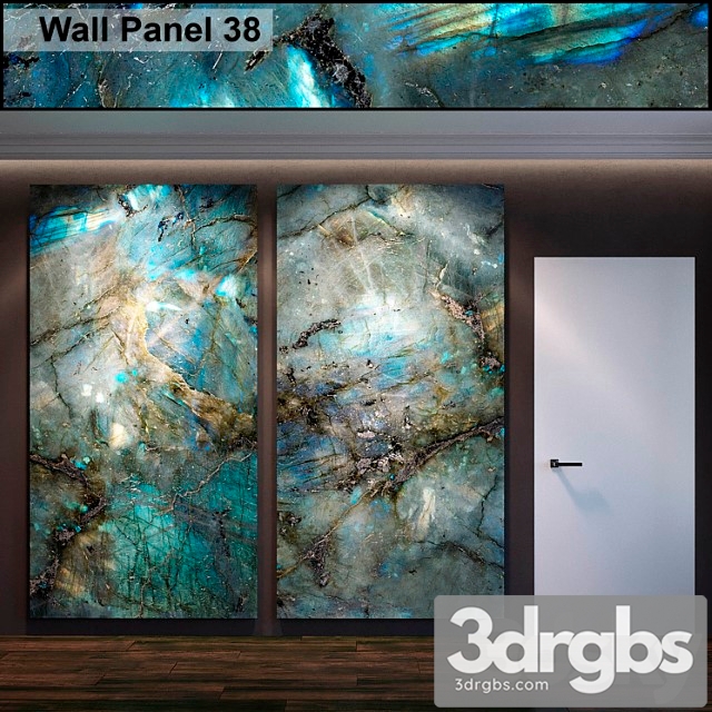 Wall Panel 38 1 3dsmax Download - thumbnail 1