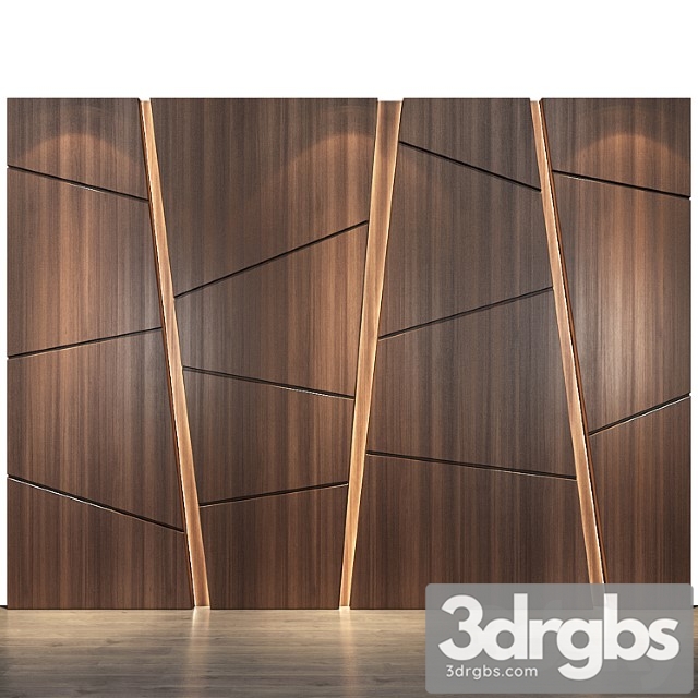 Wall Panel 41 5 3dsmax Download - thumbnail 1