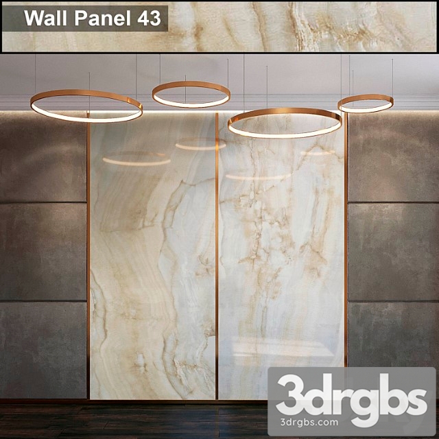 Wall Panel 43 1 3dsmax Download - thumbnail 1