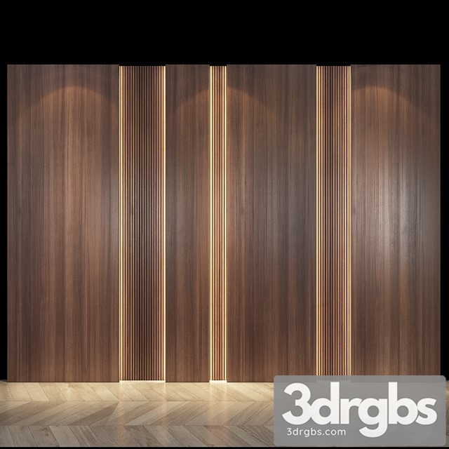 Wall Panel 49 2 3dsmax Download - thumbnail 1