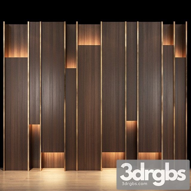 Wall Panel 59 5 3dsmax Download - thumbnail 1