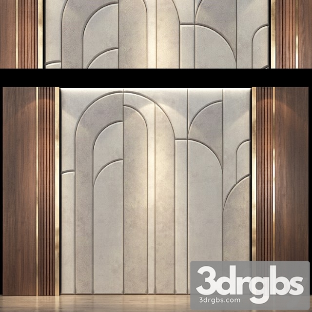 Wall Panel 77 3 3dsmax Download - thumbnail 1