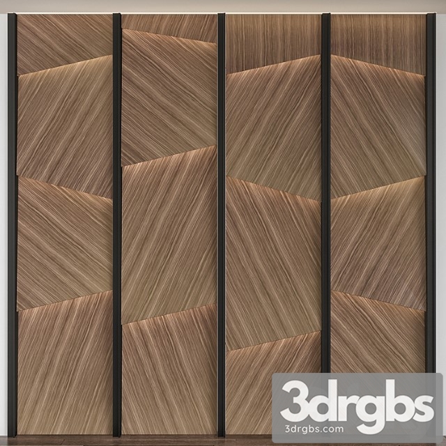 Wall Panel 99 1 3dsmax Download - thumbnail 1