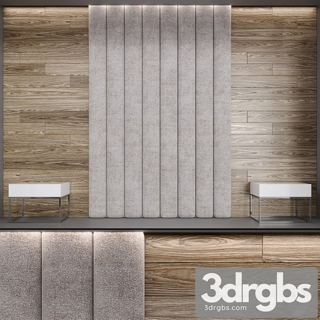 Wall Panel Headers 1 3dsmax Download - thumbnail 1