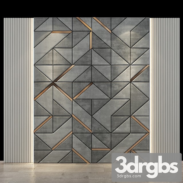 Wall Panel No 130 3dsmax Download - thumbnail 1