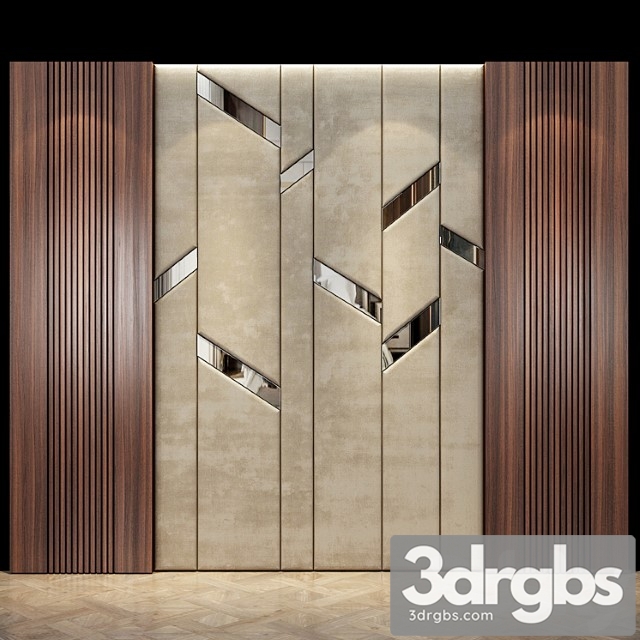 Wall Panel No 21 3dsmax Download - thumbnail 1