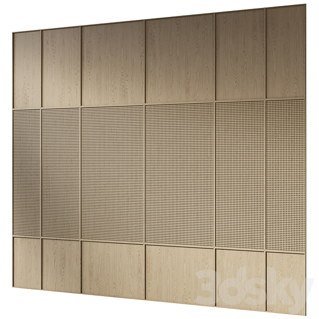 Wall panel RJ Easy Design 01 3ds Max - thumbnail 2