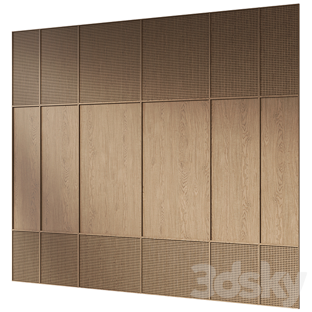 Wall panel RJ Easy Design 01 3ds Max - thumbnail 3