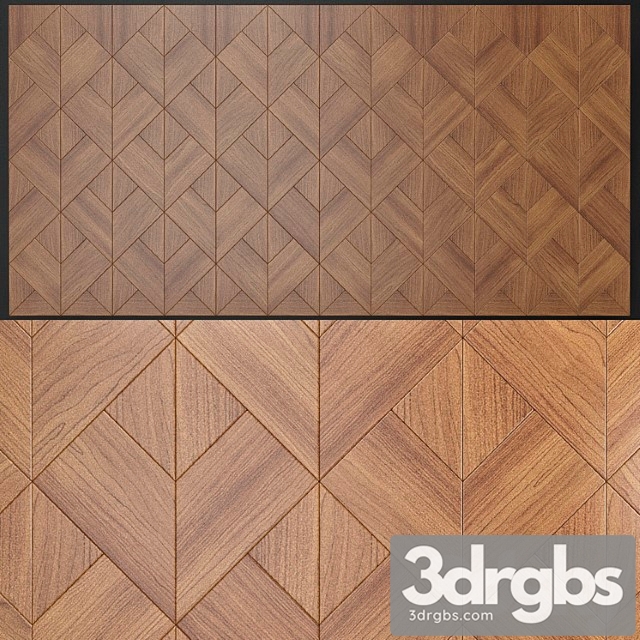 Wooden Wall Panels 3dsmax Download - thumbnail 1