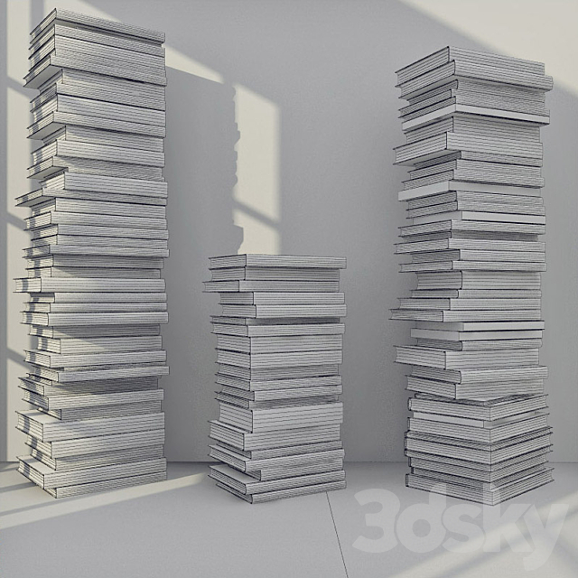 101 Book 3DSMax File - thumbnail 3