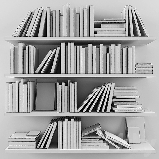 book collection 3ds Max - thumbnail 3