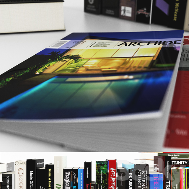 BOOKS 3DSMax File - thumbnail 2