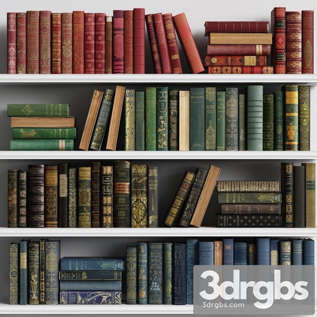 Classic Books 06 3dsmax Download - thumbnail 1