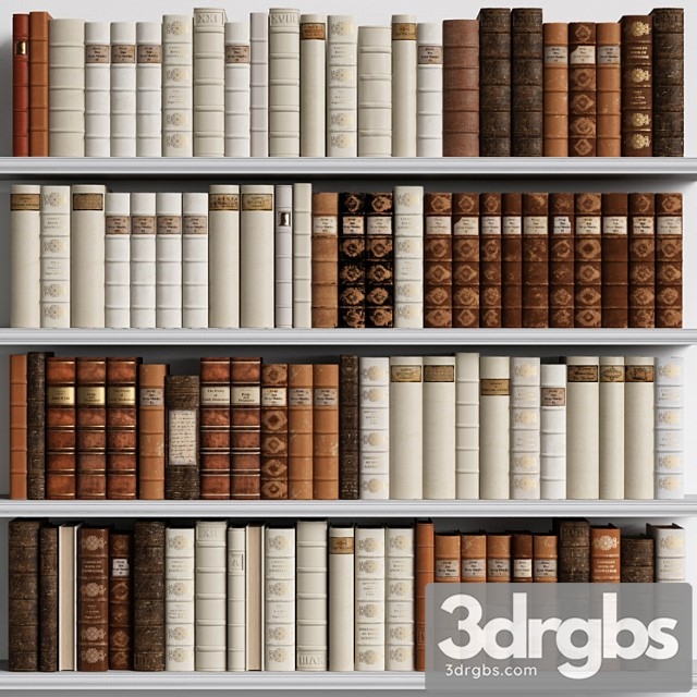 Classic Books 08 3dsmax Download - thumbnail 1