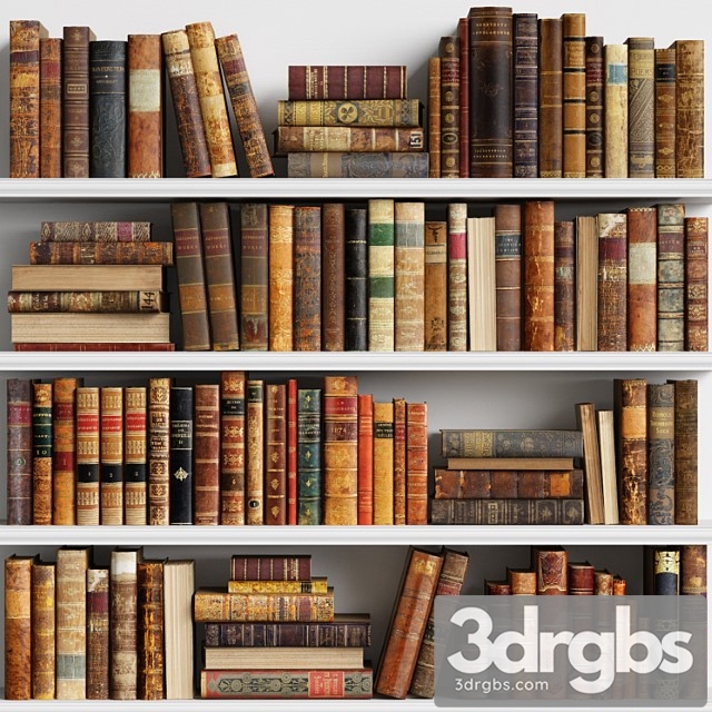 Classic Books 10 3dsmax Download - thumbnail 1